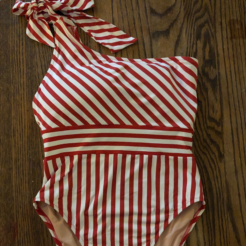 J.Crew  tie  shoulder swim